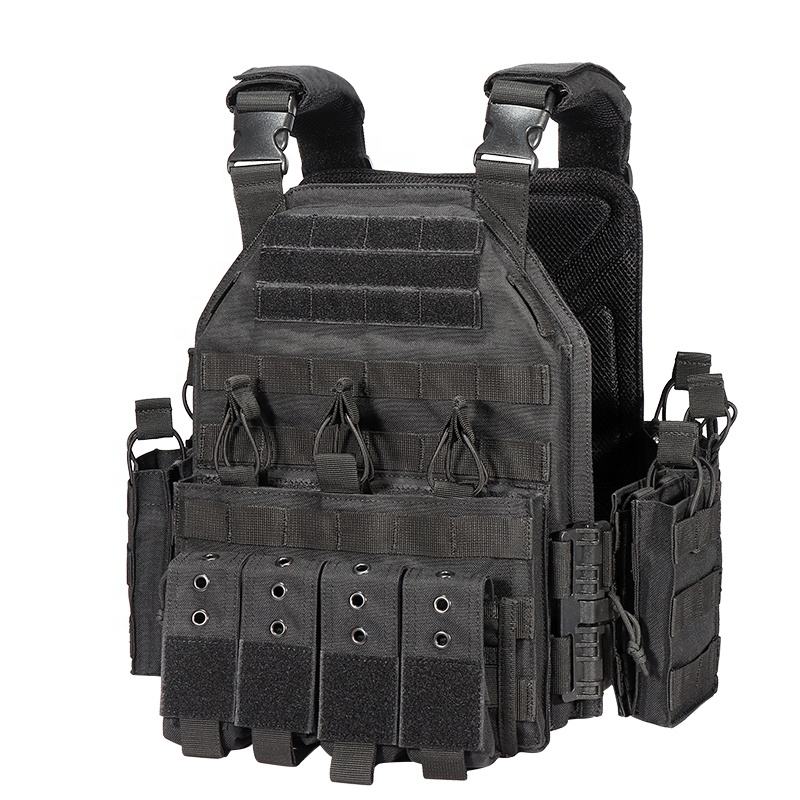 Porte-plaque pare balle TA Défense® Cuirassier™ 1000D Noir-T.A DEFENSE