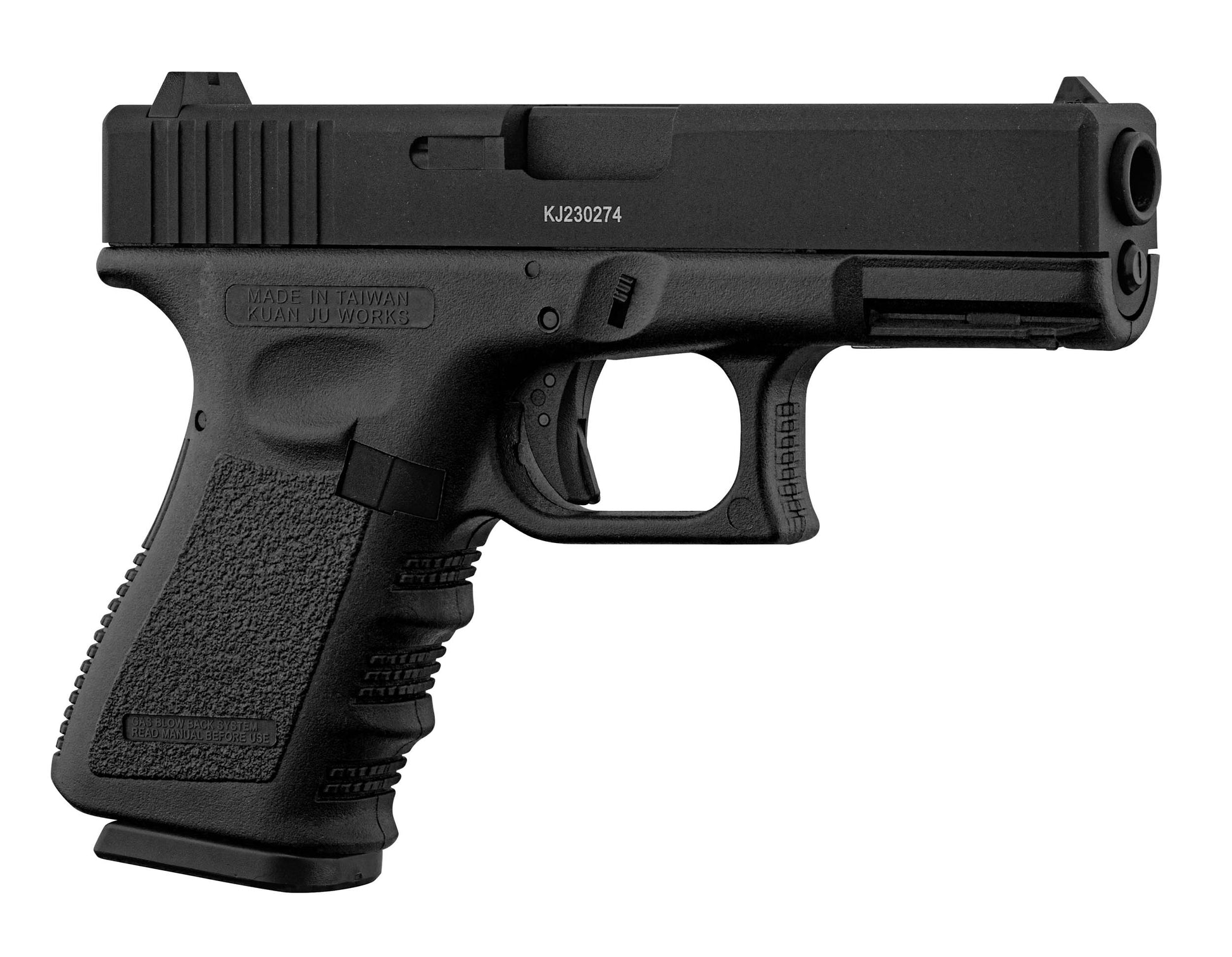 Réplique airsoft Gaz KP-23 Metal Slide - KJ WORKS-T.A DEFENSE