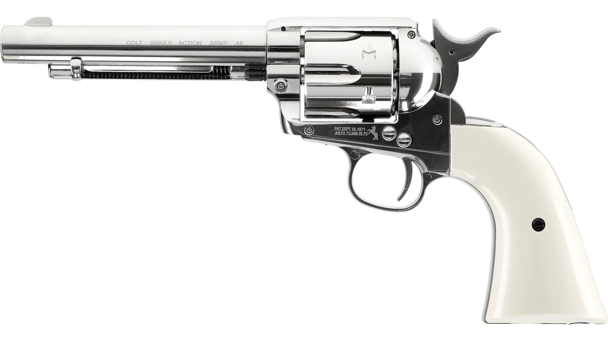 Revolver à air comprimé SA Army Nickel - Colt-T.A DEFENSE