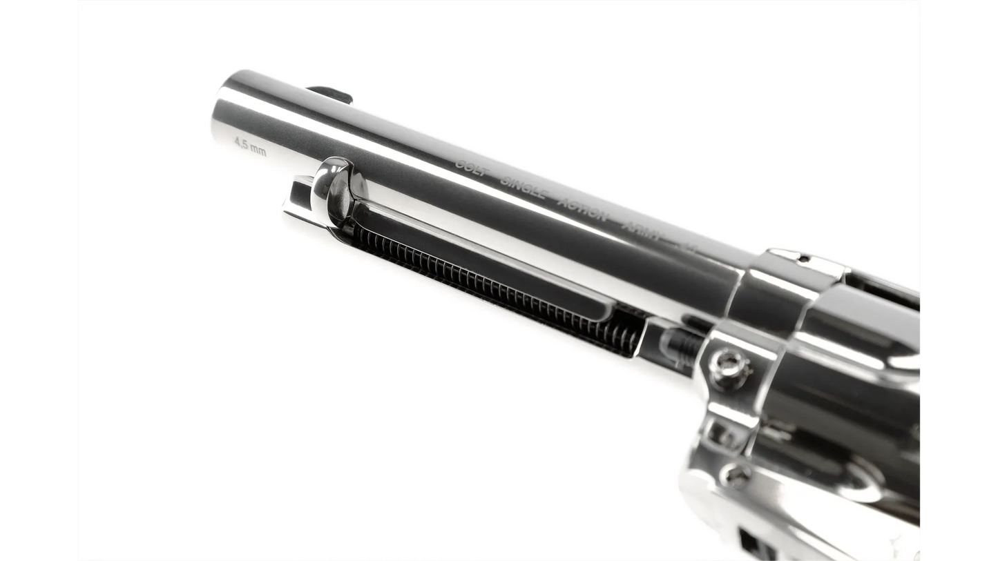 Revolver à air comprimé SA Army Nickel - Colt-T.A DEFENSE