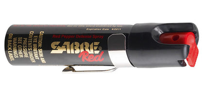 Spray au poivre avec marquage UV - SABRE RED
