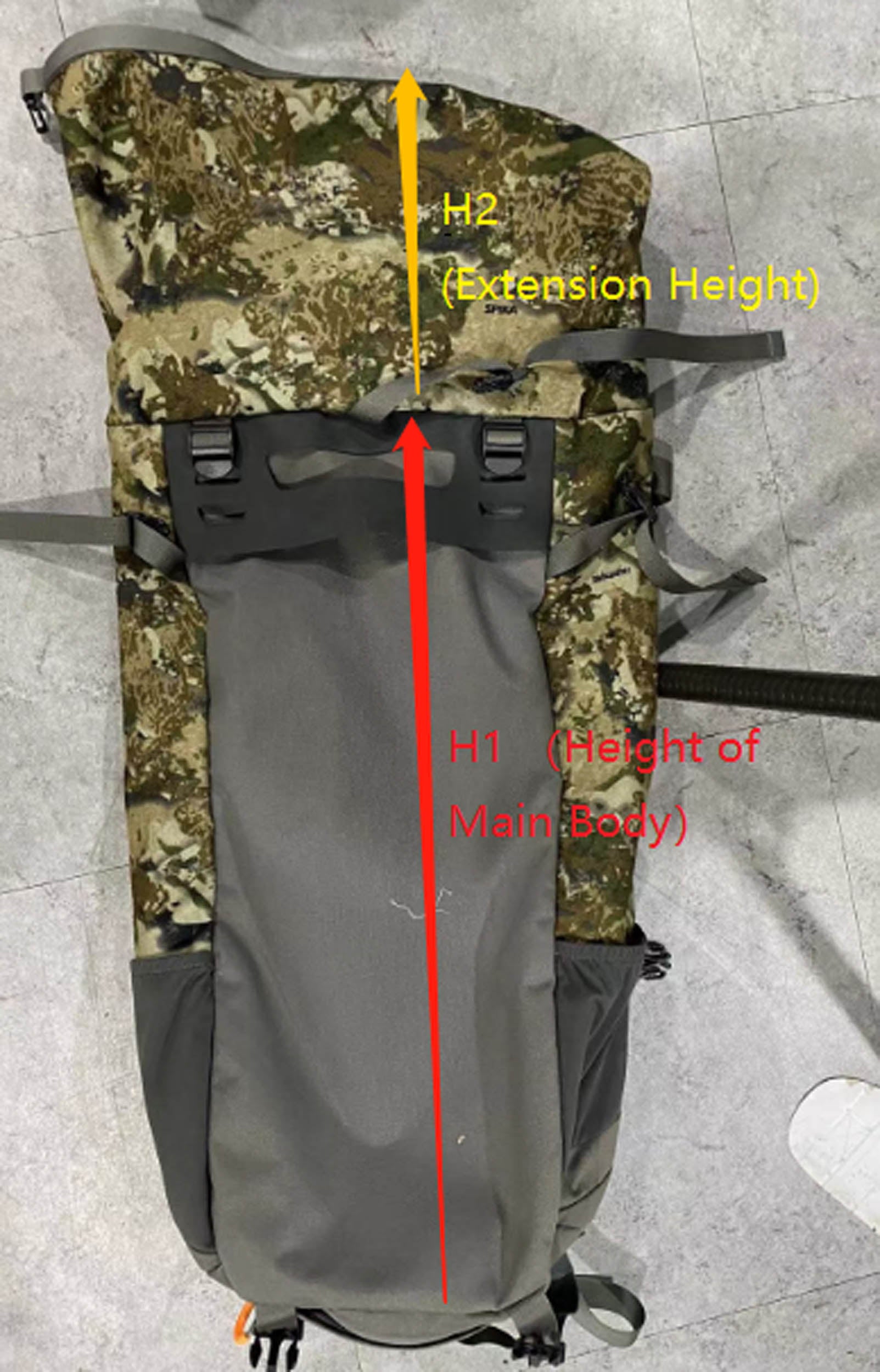 Sac à dos 40 L Drover Hauler Biarri - Spika-T.A DEFENSE