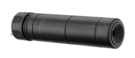Silencieux pour M80K cal 5.56 avec fixation QD pour cache flamme A2 - SAI-T.A DEFENSE