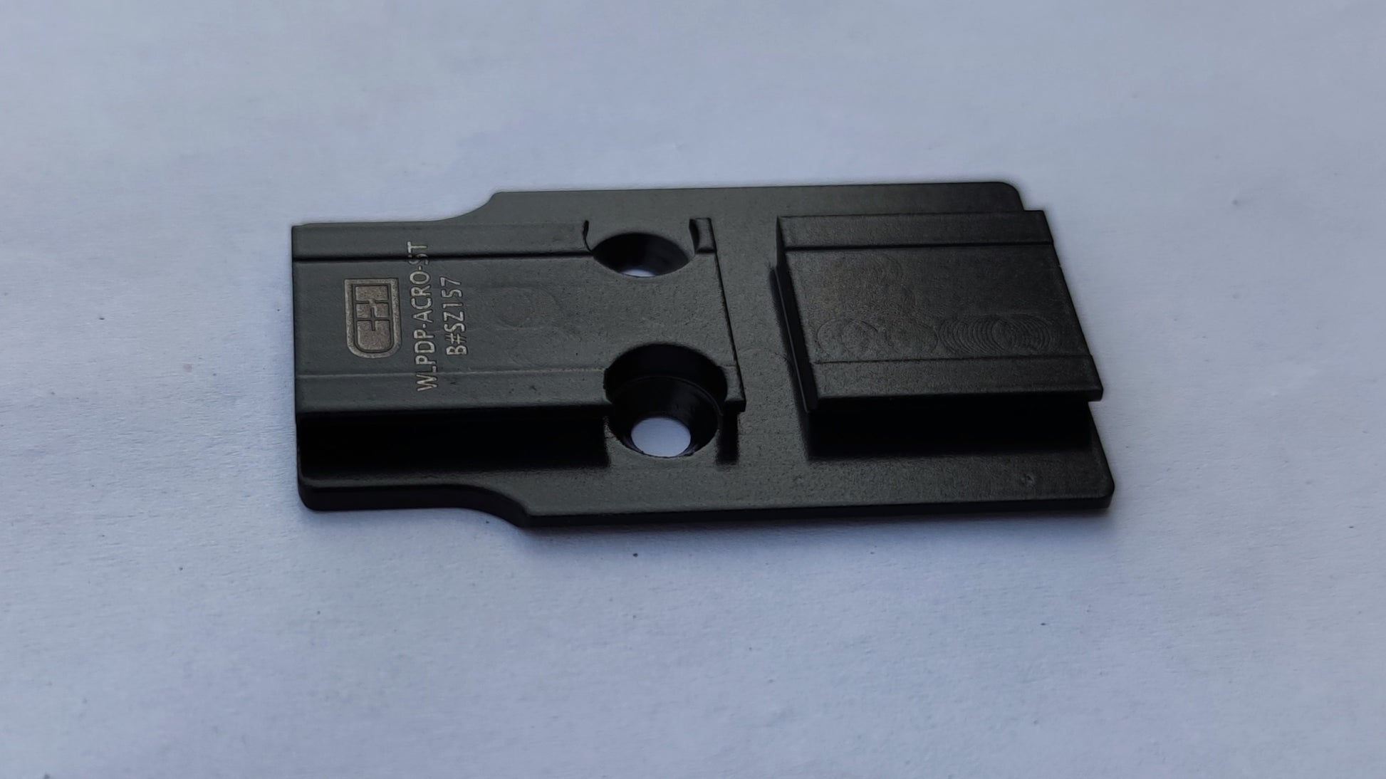 Plaquette adaptatrice Walther DEFENSE PDP 1.0 Aimpoint ACRO - CH Precision-T.A DEFENSE