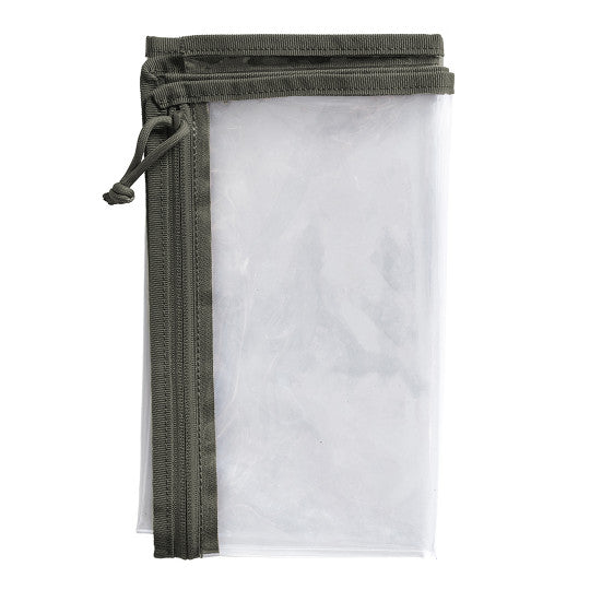 Porte-carte transparent Expédition vert olive - T.O.E-T.A DEFENSE