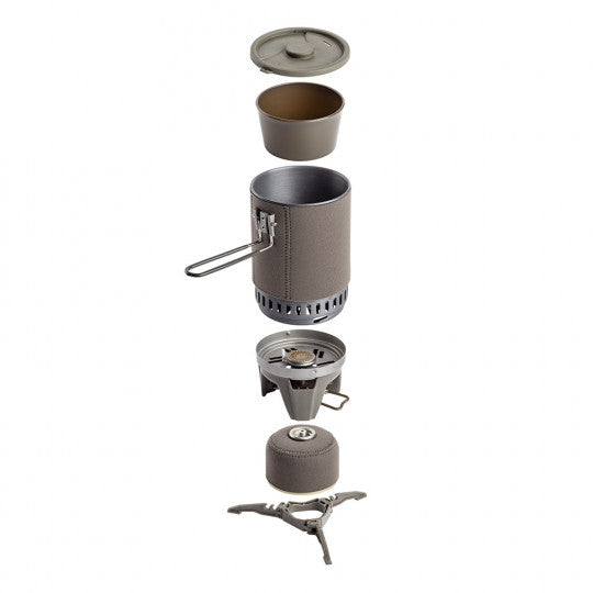 Set de cuisson 1 litre avec réchaud à gaz - Tac-Boil-T.A DEFENSE