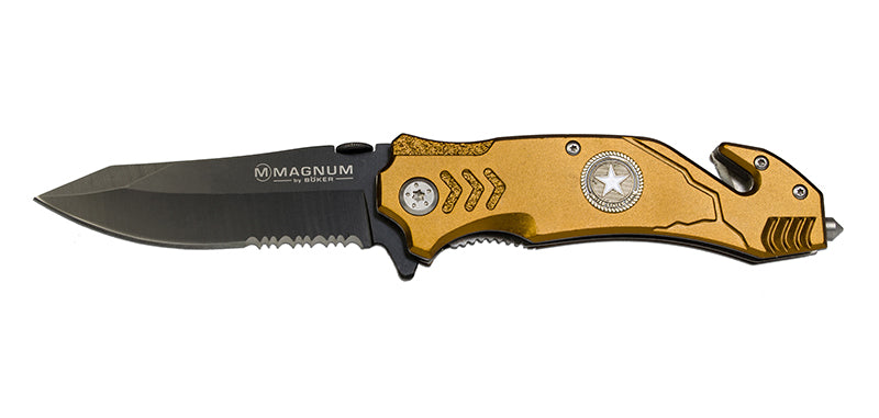 Couteau pliant Army Rescue - Boker magnum-T.A DEFENSE