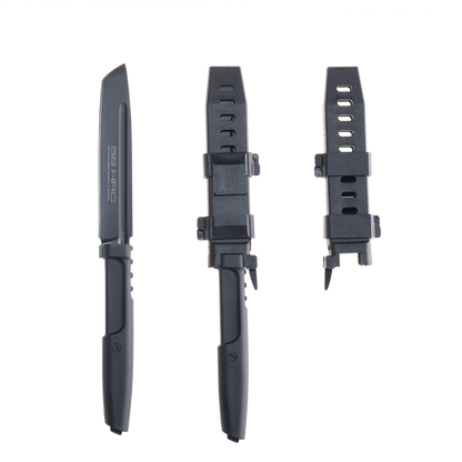 Couteau à lame fixe Mamba black - Extrema Ratio-T.A DEFENSE