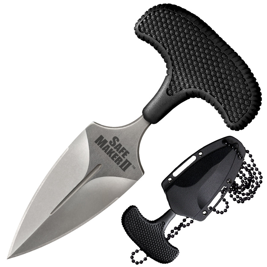 Push Dagger avec étui rigide - Safe Maker II (AUS-8) - Cold Steel-T.A DEFENSE