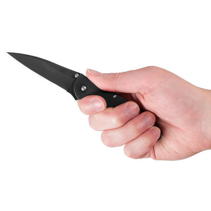 Couteau pliant Leek Black lame lisse - Kershaw-T.A DEFENSE