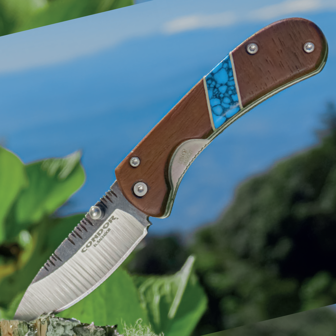 Couteau pliant Blue River Hunter Folder - Condor-T.A DEFENSE