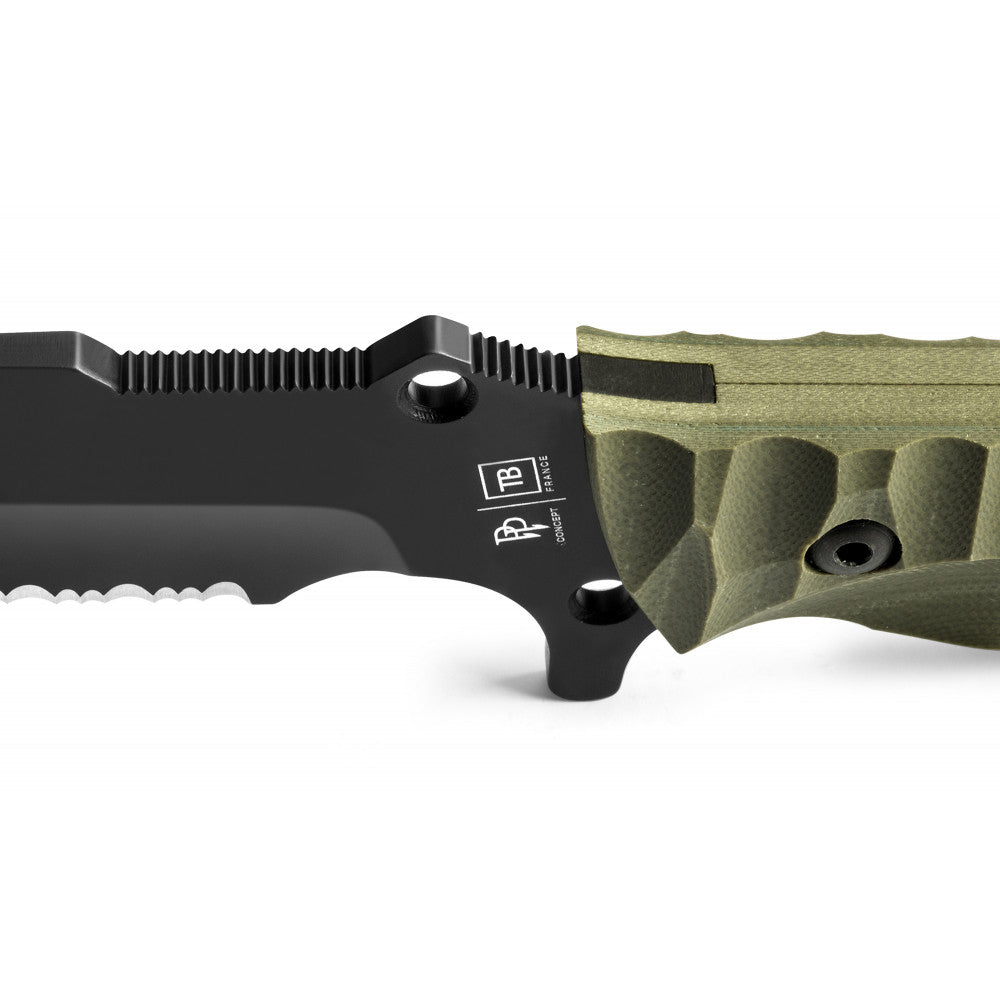 Couteau tactique Maraudeur® G10 - TB Outdoor-T.A DEFENSE