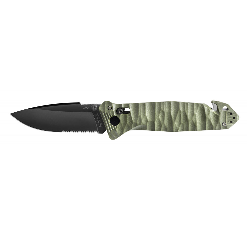 Couteau de poche Cac® S200 serration G10 - TB Outdoor-T.A DEFENSE