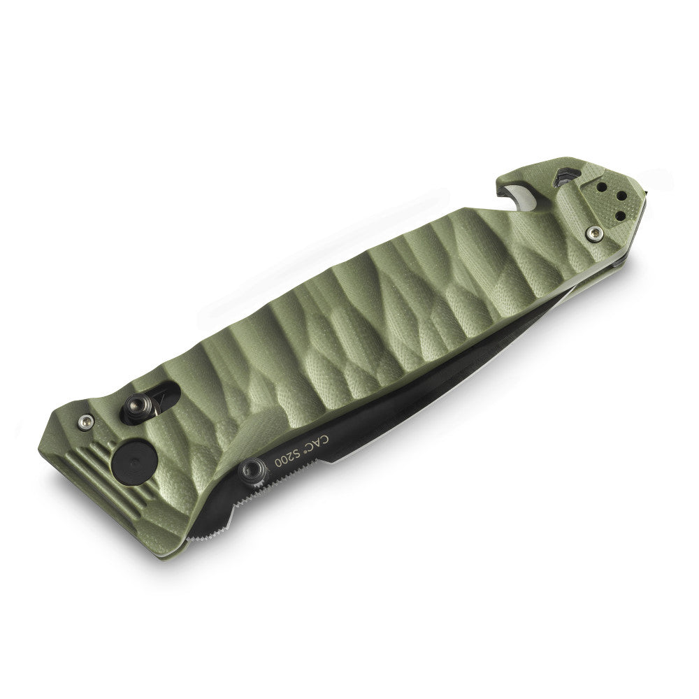 Couteau de poche Cac® S200 serration G10 - TB Outdoor-T.A DEFENSE