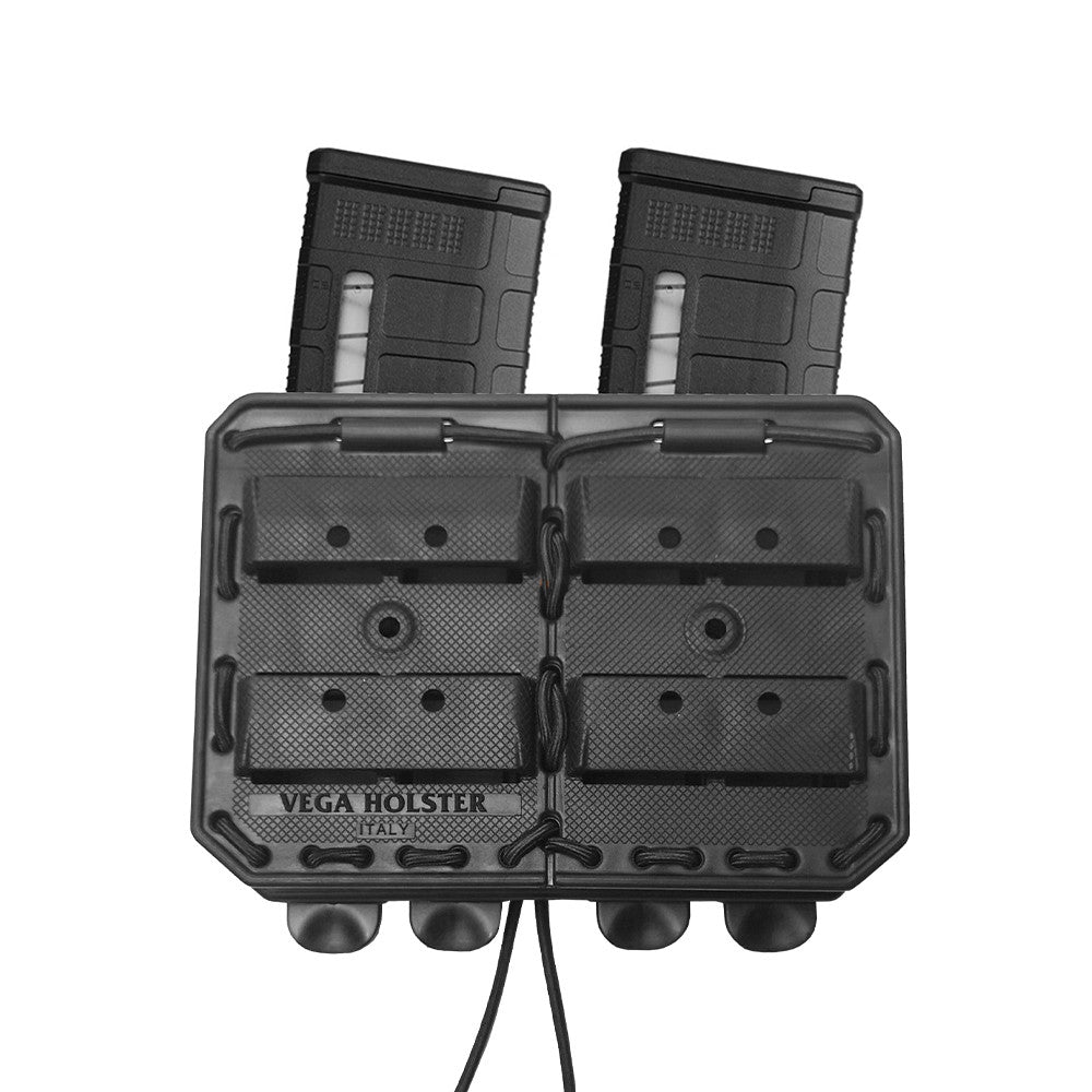 Porte-chargeur double Bungy 8BL tan pour M4/AR15 - Vega-T.A DEFENSE