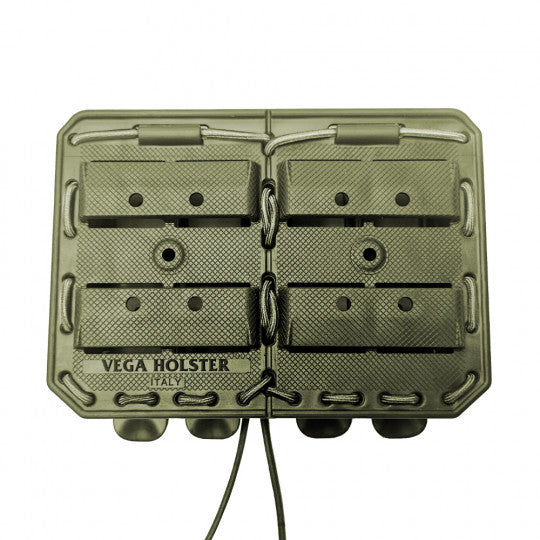 Porte-chargeur double Bungy 8BL tan pour M4/AR15 - Vega-T.A DEFENSE