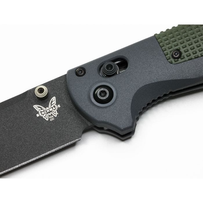Couteau pliant Redoubt Drop Point - Benchmade-T.A DEFENSE
