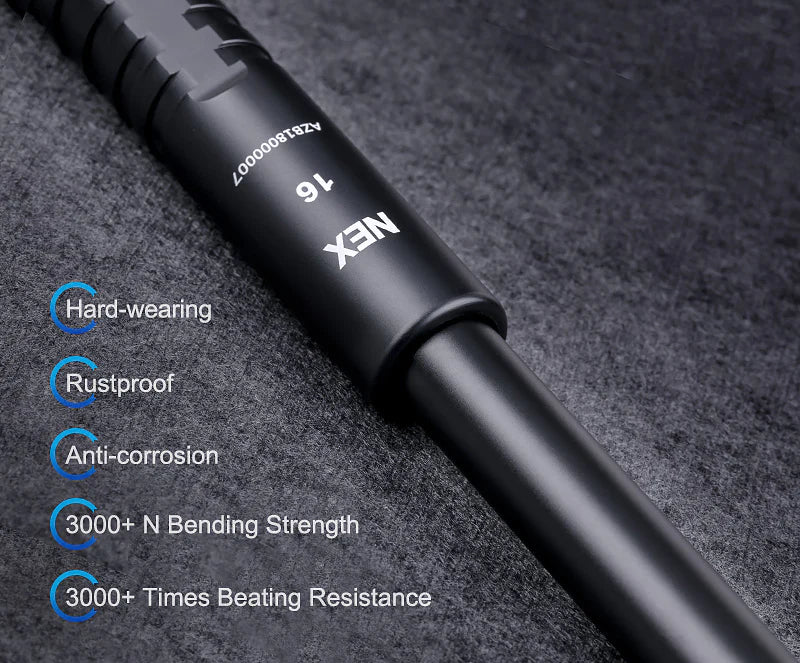 Bâton de défense télescopique N16 - Nextorch-T.A DEFENSE