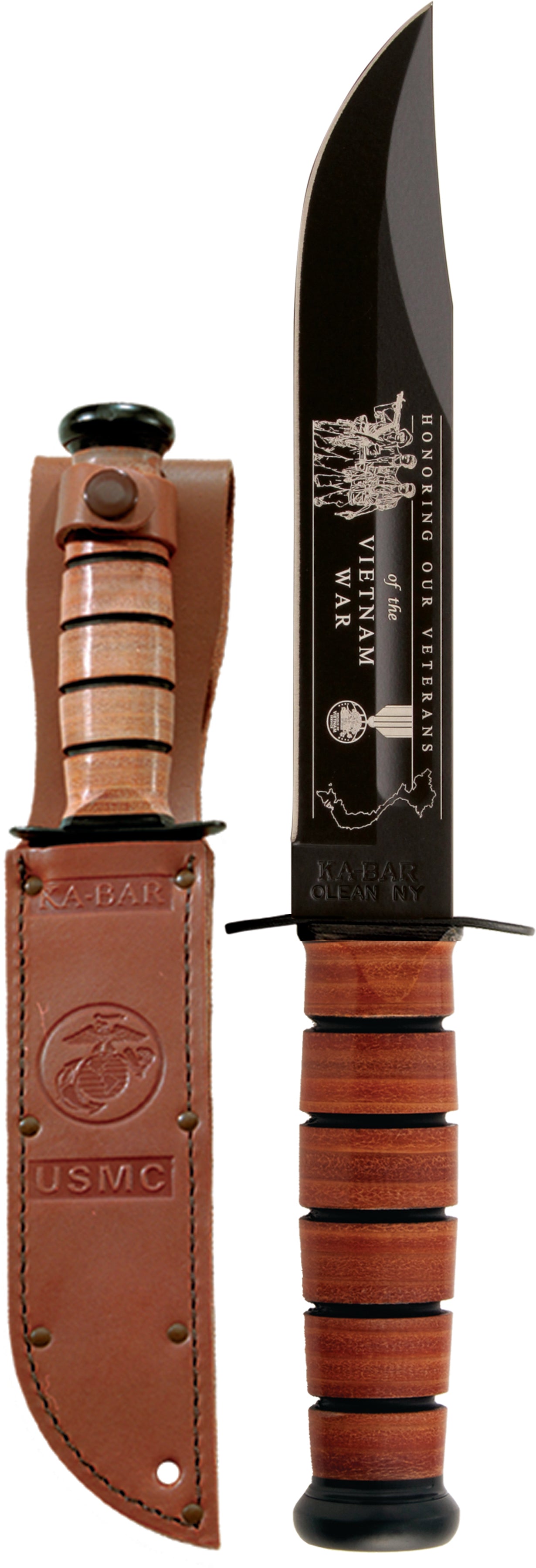 Couteau a lame fixe USMC Vietnam - Kabar-T.A DEFENSE