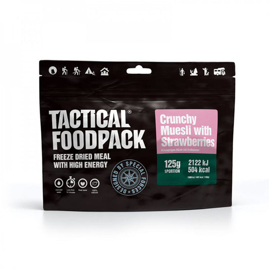 Ration de survie - Muesli croquant aux fraises-T.A DEFENSE