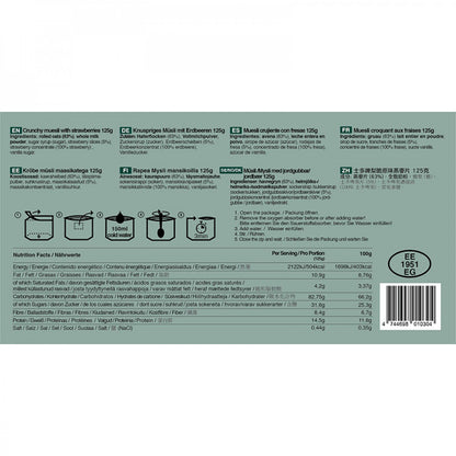 Ration de survie - Muesli croquant aux fraises-T.A DEFENSE