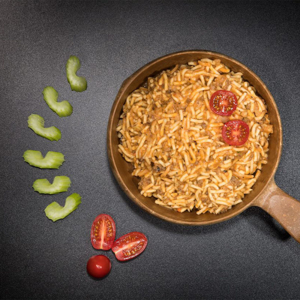 Ration de survie - Spaghetti bolognaise-T.A DEFENSE