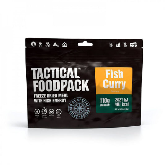 Ration de survie - Curry de poisson et riz-T.A DEFENSE