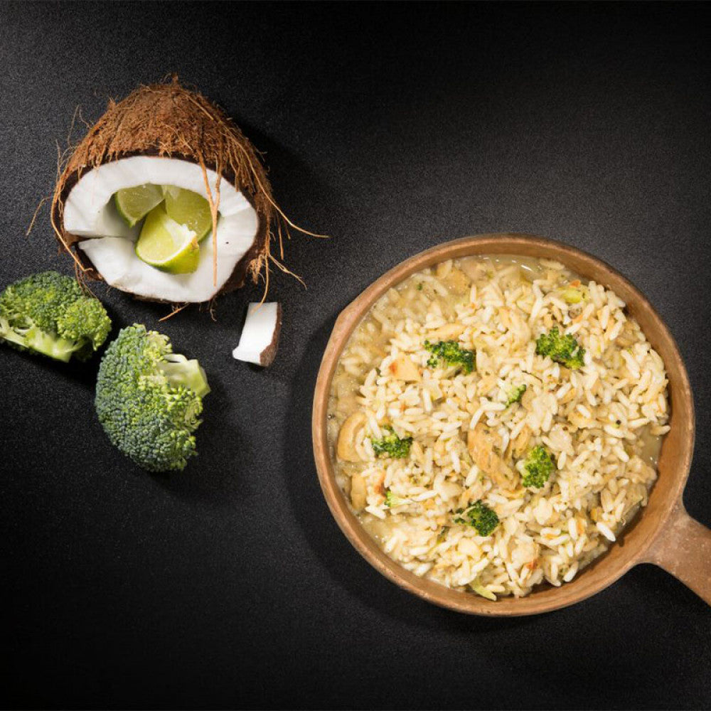 Ration de survie - Curry de poisson et riz-T.A DEFENSE