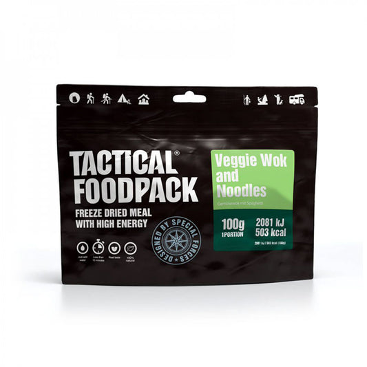 Ration de survie - Wok de légumes et nouilles-T.A DEFENSE