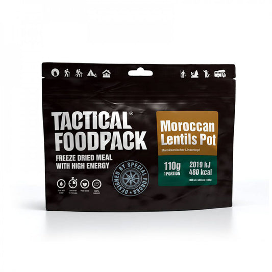 Ration de survie - Lentilles à la marocaine-T.A DEFENSE