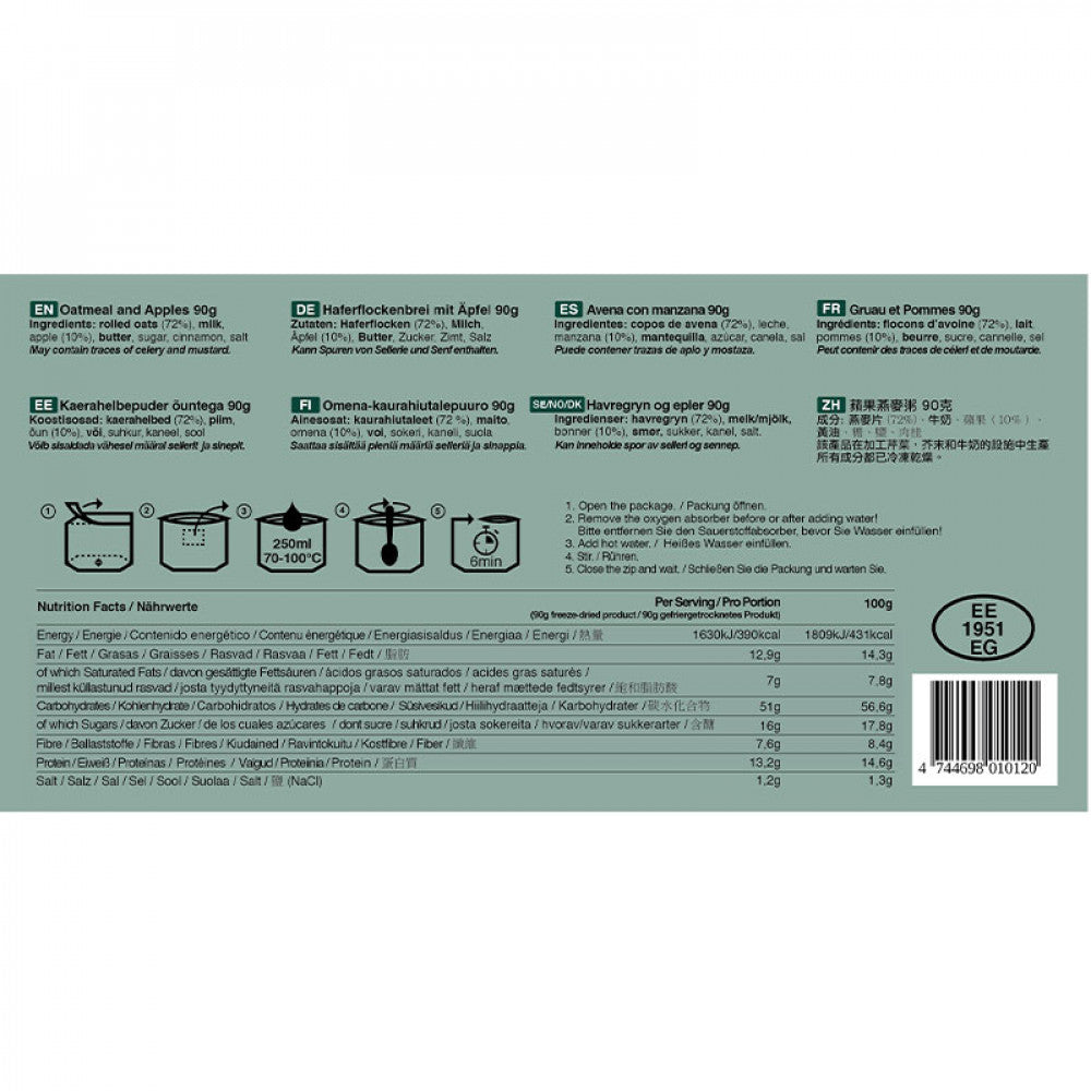 Ration de survie Pack Golf - 3 repas complets pour une journée-T.A DEFENSE
