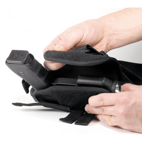 Holster droitier Zoom VKZ8 noir avec lampe/laser - Vega-T.A DEFENSE