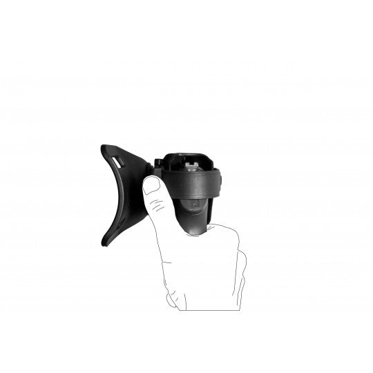 Holster droitier Zoom VKZ8 noir avec lampe/laser - Vega-T.A DEFENSE
