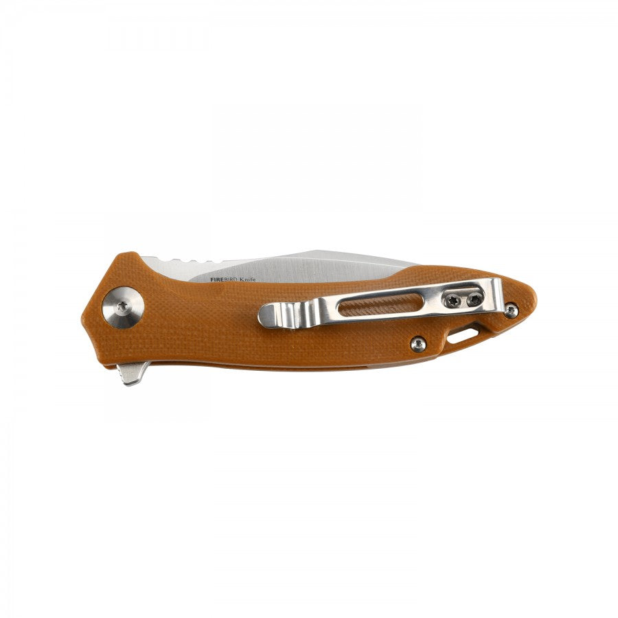Couteau pliant Firebird FH51 marron - Ganzo-T.A DEFENSE