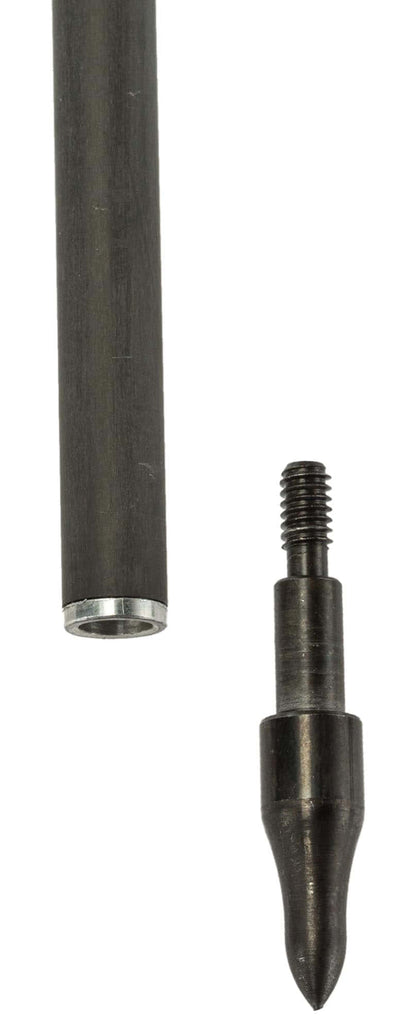 Fleche en carbone avec plumes pour arc Spin 340-T.A DEFENSE