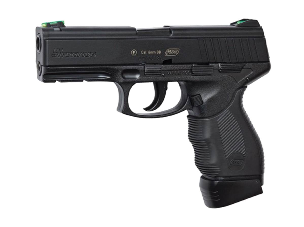 Réplique airsoft Sport 106 Noir CO2 Fixe 1.3J - ASG-T.A DEFENSE