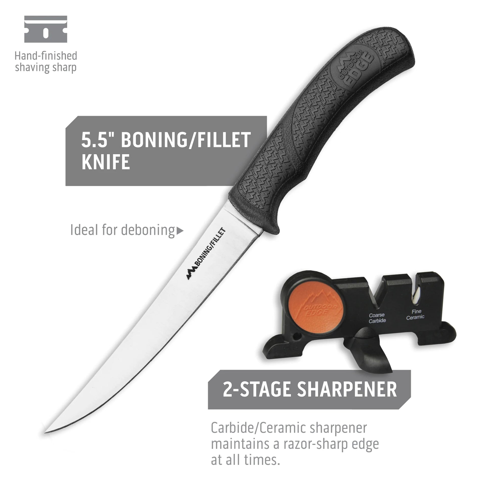 Set de couteaux Butcher Lite - Outdoor Edge-T.A DEFENSE