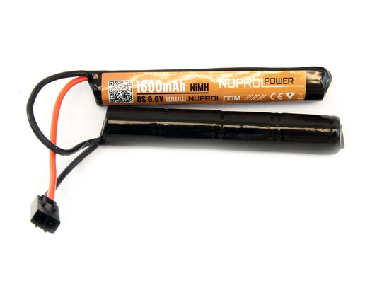 Batterie NIMH 2 éléments 9,6V/1600 MAH - Nuprol-T.A DEFENSE