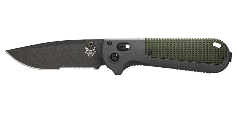 Couteau pliant Redoubt Drop Point - Benchmade-T.A DEFENSE