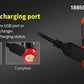 Batterie rechargeable prise micro USB pour lampe - Klarus-T.A DEFENSE