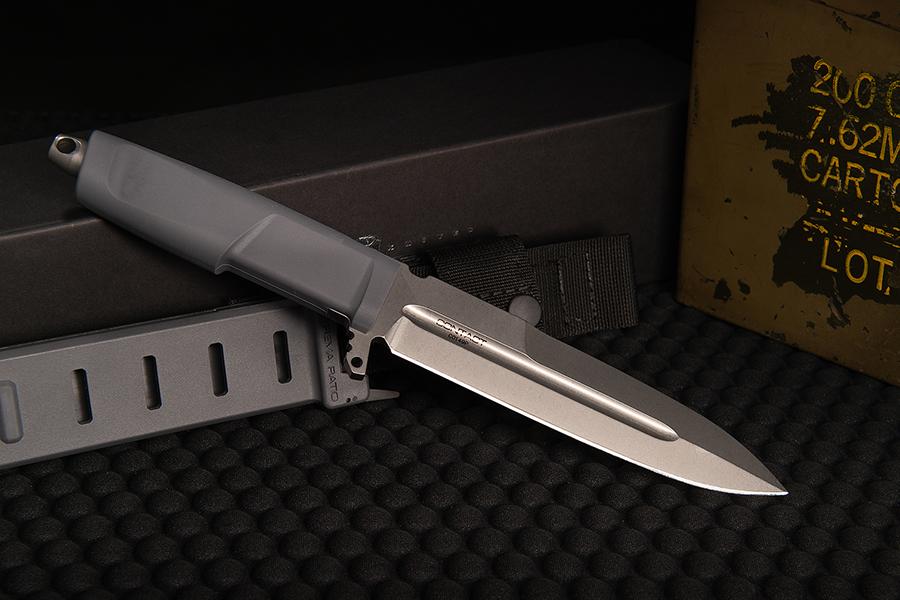 Couteau à lame fixe Contact Wolf Grey - Extrema Ratio-T.A DEFENSE