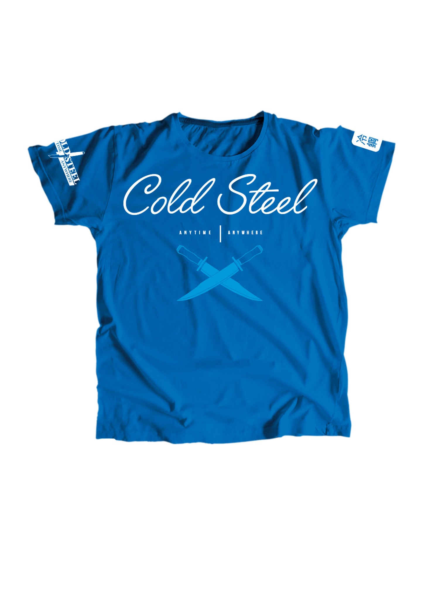 T-Shirt pour femme Cross Guard bleu - Cold Steel-T.A DEFENSE