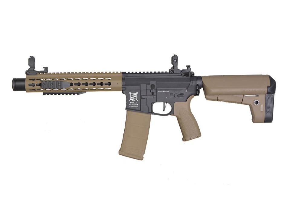 M4 KeyMod 10 Noir/Tan Bravo AEG 1.5J Pack complet - Delta Armory-T.A DEFENSE