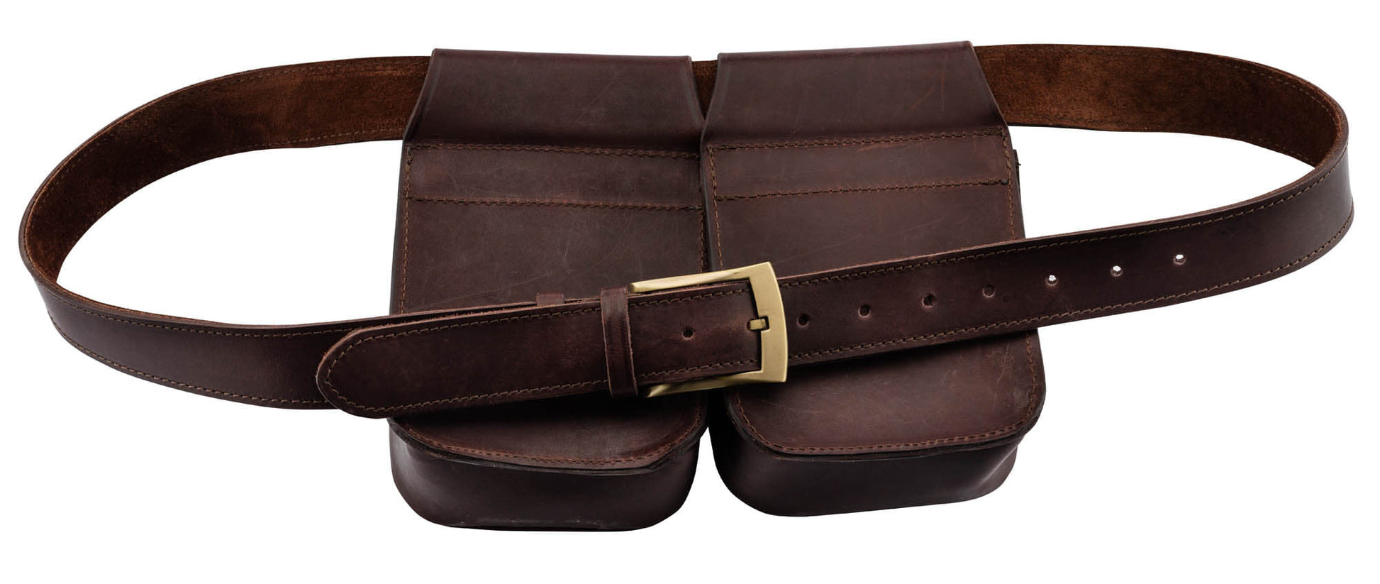 Ceinture cartouchière ou ball trap en cuir-T.A DEFENSE