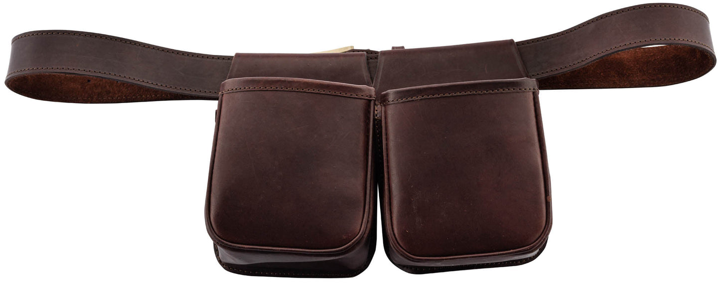 Ceinture cartouchière ou ball trap en cuir-T.A DEFENSE