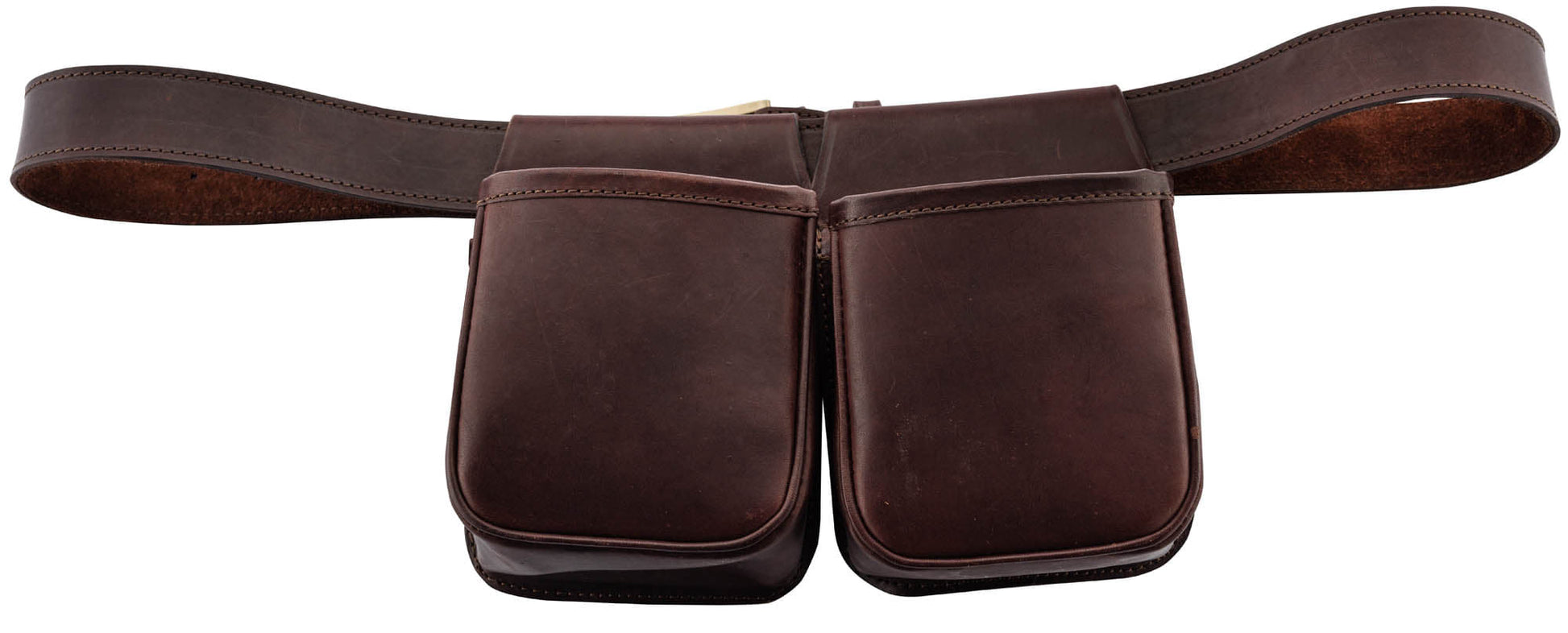 Ceinture cartouchière ou ball trap en cuir-T.A DEFENSE