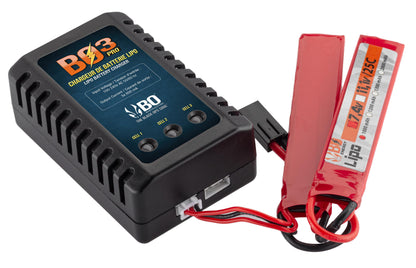 Chargeur de batterie BO3 LIPO 7,4V ET 11,1V - BO-T.A DEFENSE