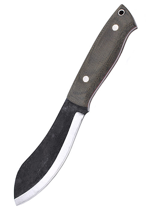 Couteau Nessmuk 125 noir ou vert - BRISA-T.A DEFENSE