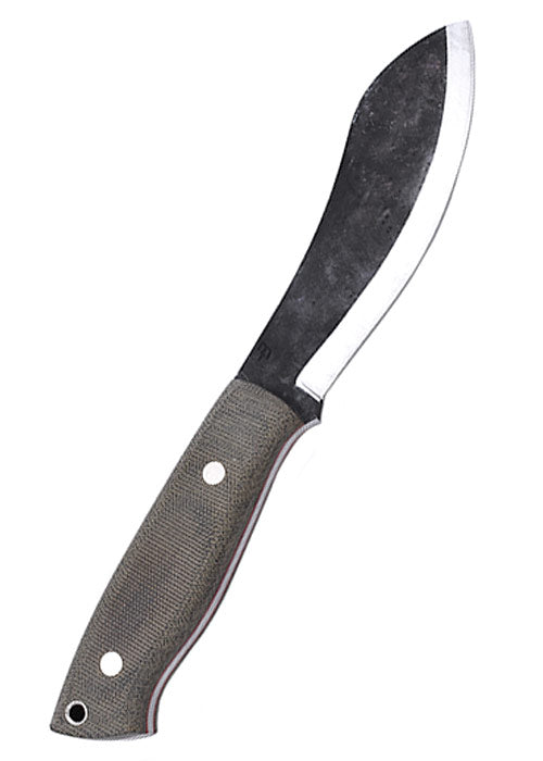 Couteau Nessmuk 125 noir ou vert - BRISA-T.A DEFENSE