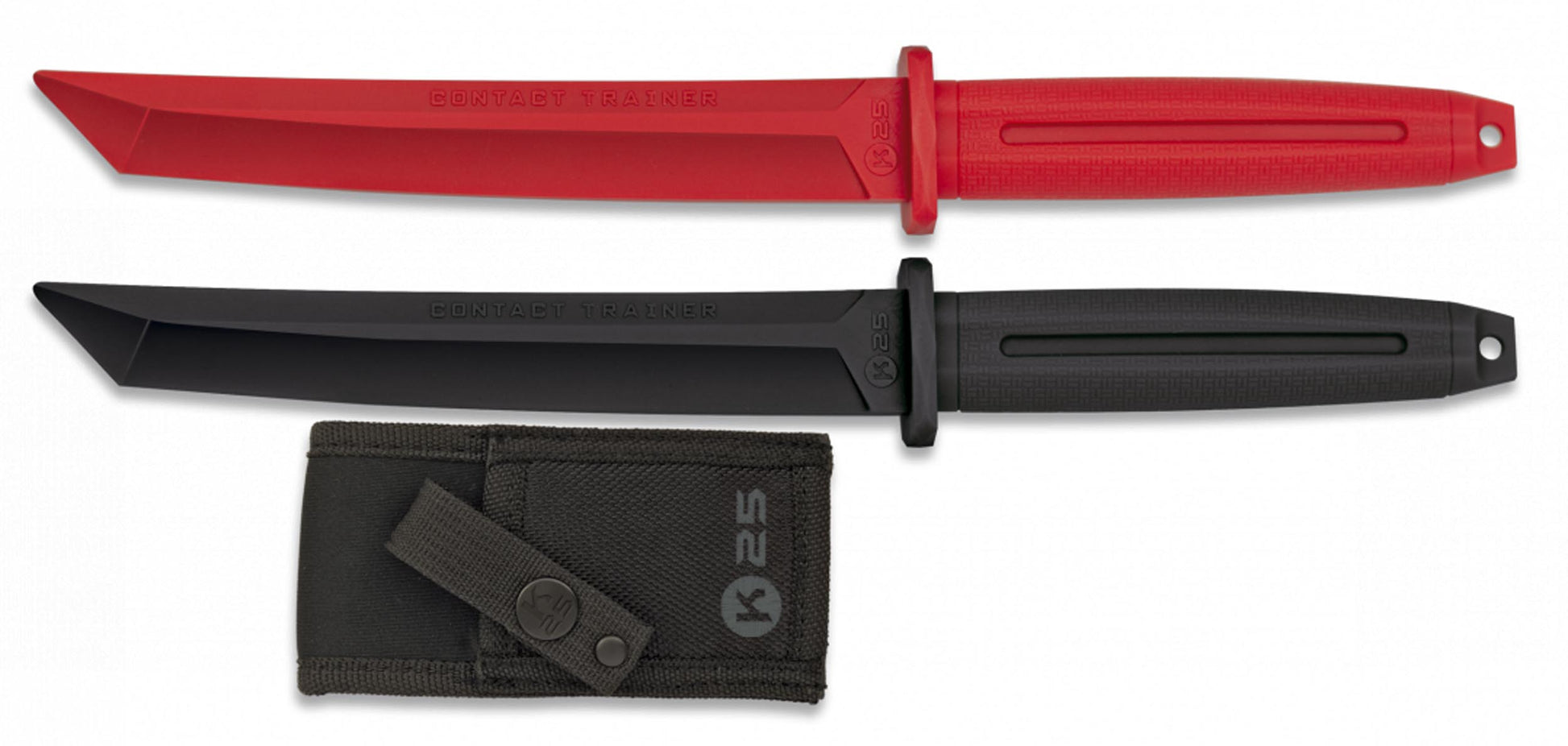 Couteau Tanto d'entraînement en caoutchouc - K25-T.A DEFENSE